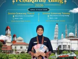 KAI Daop 4 dan BI Buka Layanan Tukar Uang Baru di Stasiun Semarang