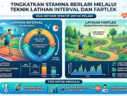 Tingkatkan Stamina Berlari Melalui Teknik Latihan Interval dan Fartlek
