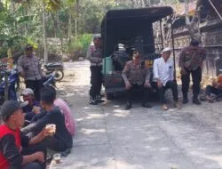 Polsek Sumberlawang Ingatkan Bahaya Kebakaran Lewat Kopi Keliling