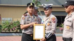 Apresiasi Prestasi Anggota, Kapolres Semarang Beri Penghargaan
