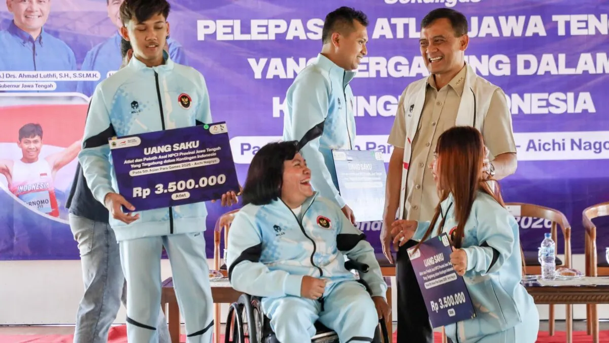 Jateng Kirim 50 Wakil ke Asian Para Games, Gubernur Beri Tantangan