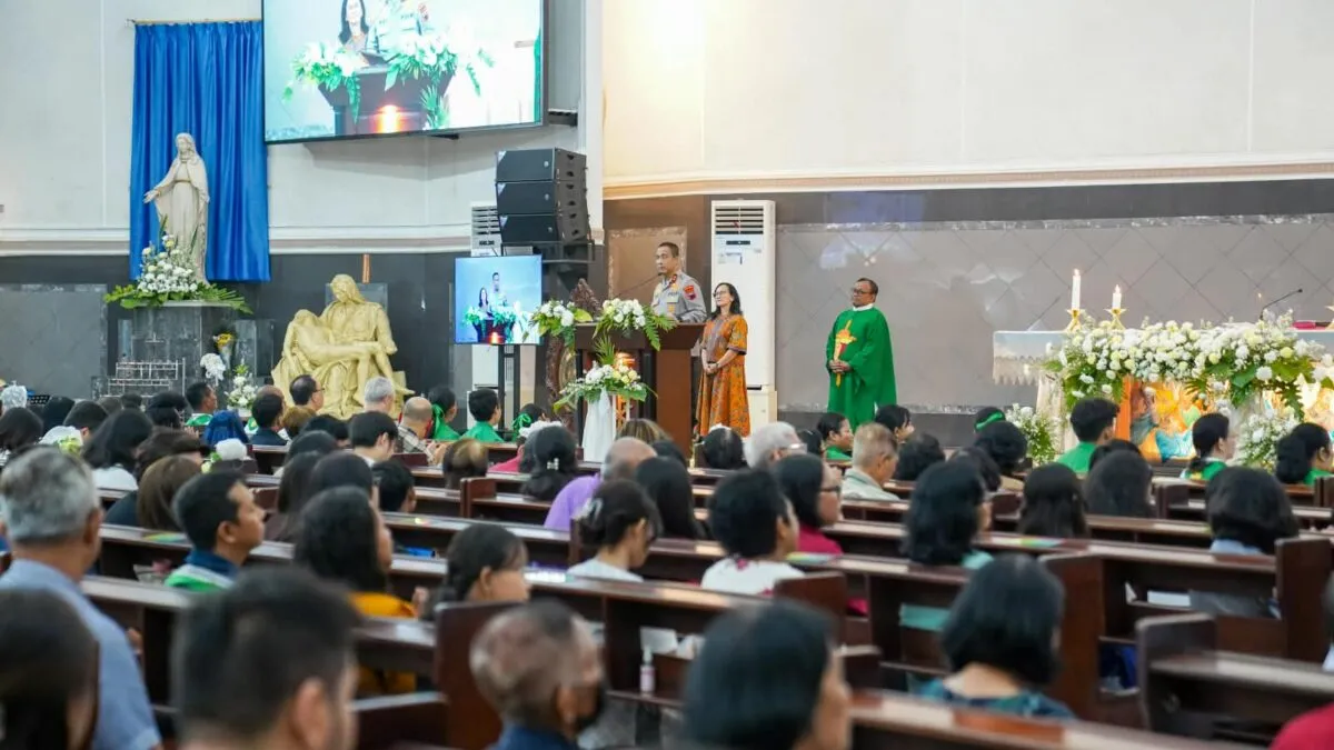 Safari Kamtibmas, Kapolda Jateng Kunjungi Gereja Santo Athanasius
